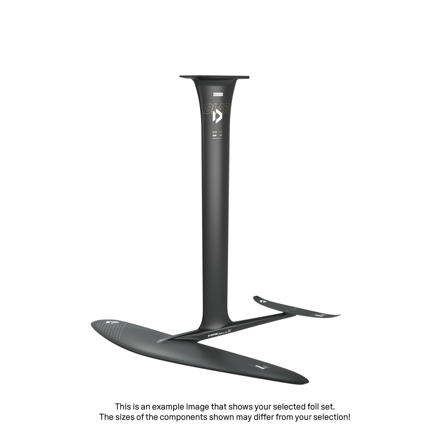 Mast Slim 2.0 D/LAB 84 Fuselage Aero AL 3BS 66 Front Wing Free 2000 Back Wing Aero Stabilizer C 300