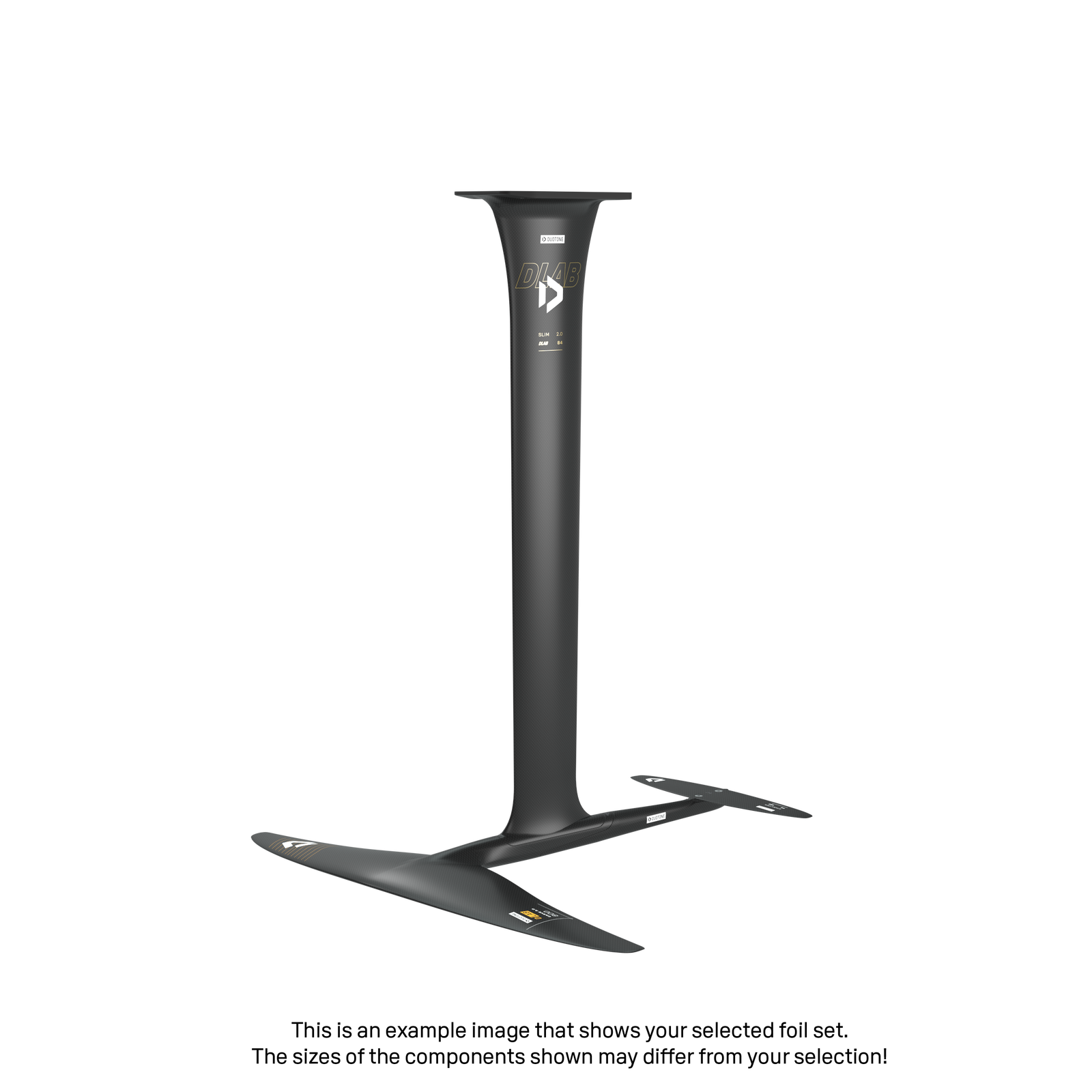 Mast Slim 2.0 D/LAB 84 Tail D/LAB 37 Front Wing Carve 3.0 D/LAB 500 Back Wing Stabilizer PX 160