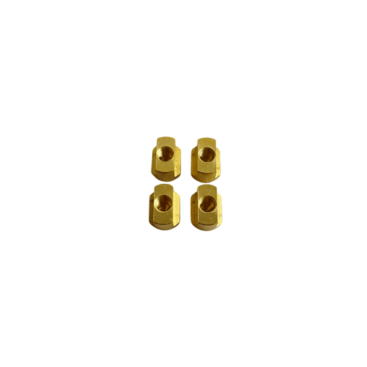 Duotone Board Spare TrackNut Brass for Air (4pcs) 2025