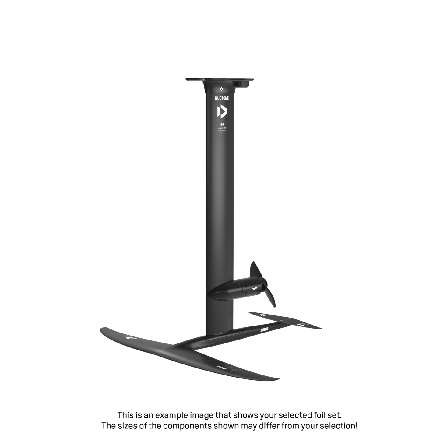 eMast AL Cruise Set 80 Tail D/LAB 43 Front Wing Crest D/LAB 675 Back Wing Stabilizer S 165 Adapter Fuselage - Duotone Onesize