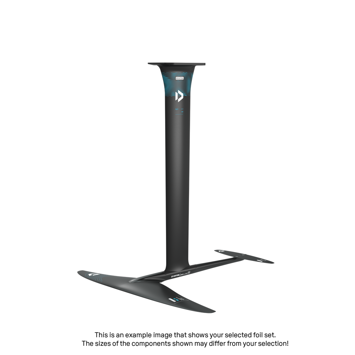 eMast Cruise Set AL 80 Front Wing Carve 3.0 D/LAB 500 Monobloc-Tail PX D/LAB 40/145 Adapter Fuselage - Duotone Onesize